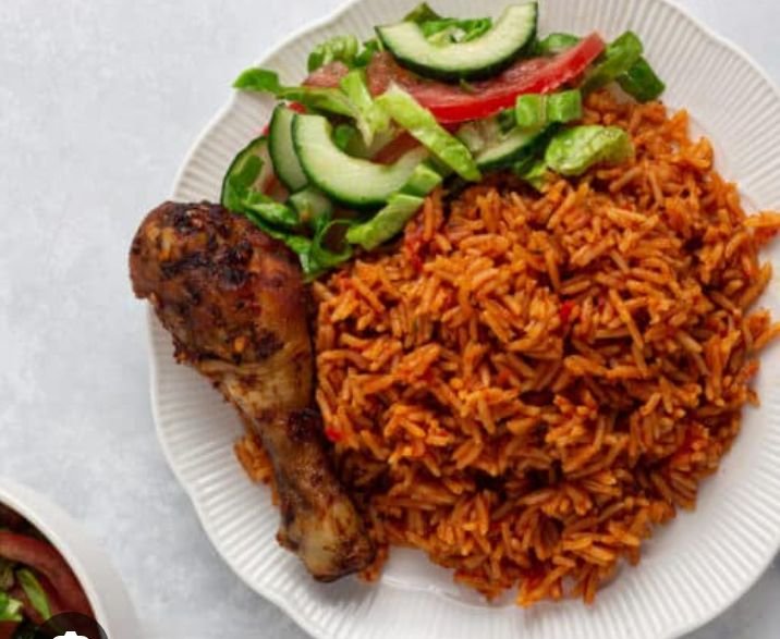 jollof with chicken