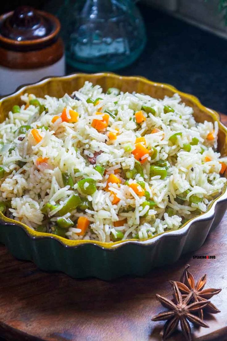vegetable Rice only
