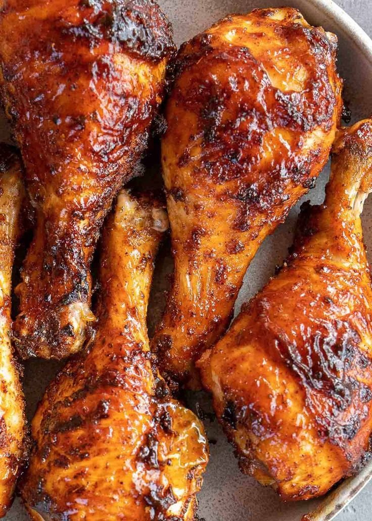 BBQ Grilled chicken drum stick