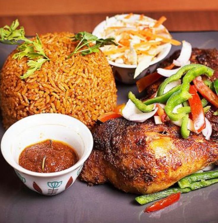 jollof with chicken