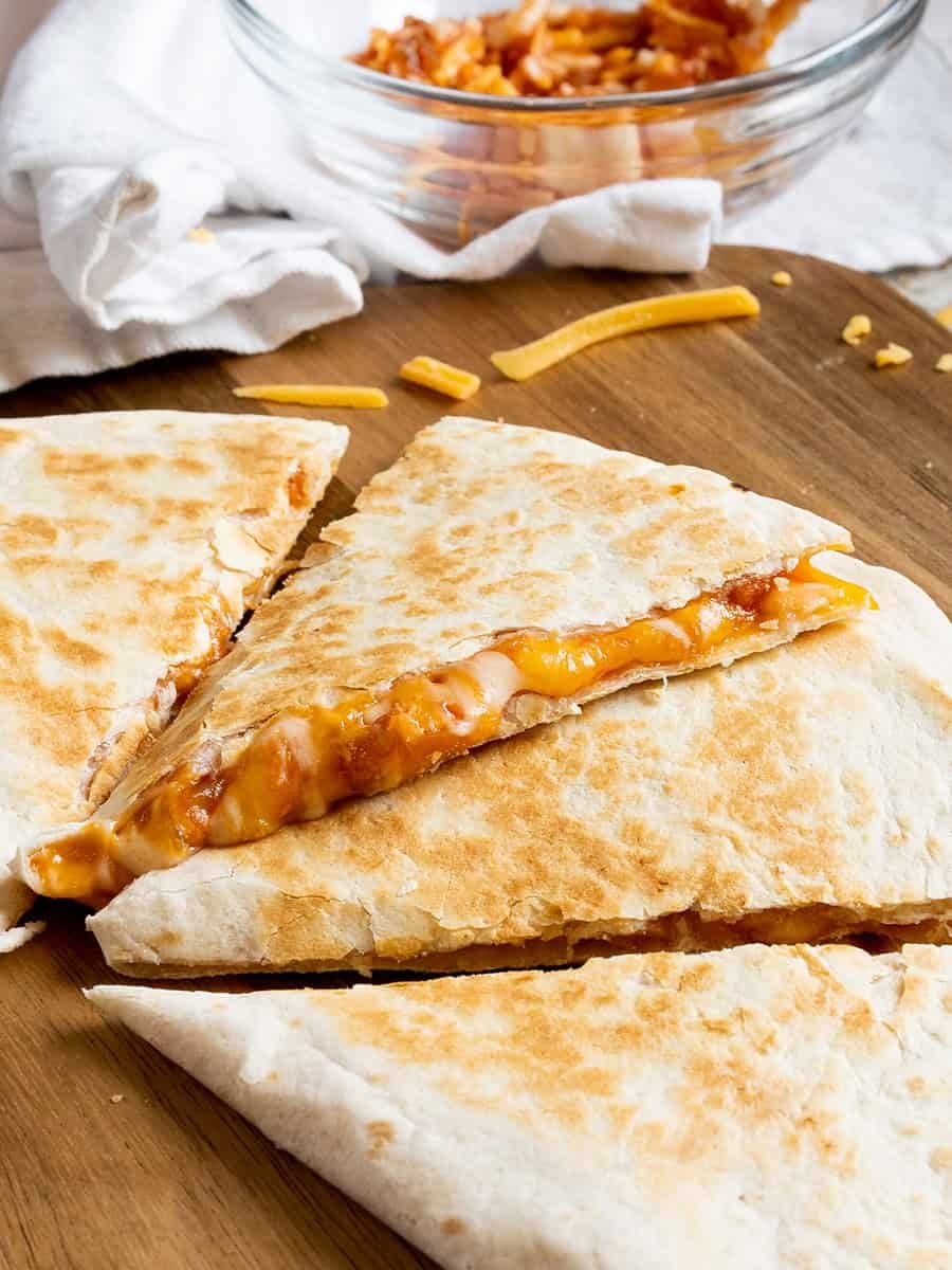 Tuna quesadilla