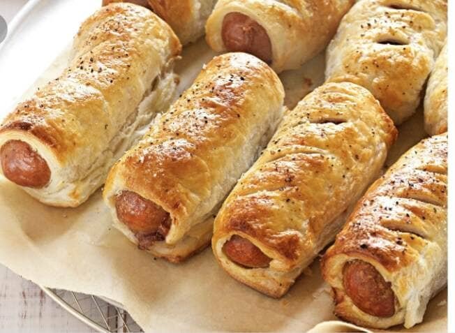 saussage pie