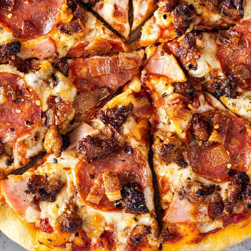 Meat Lovers pizza