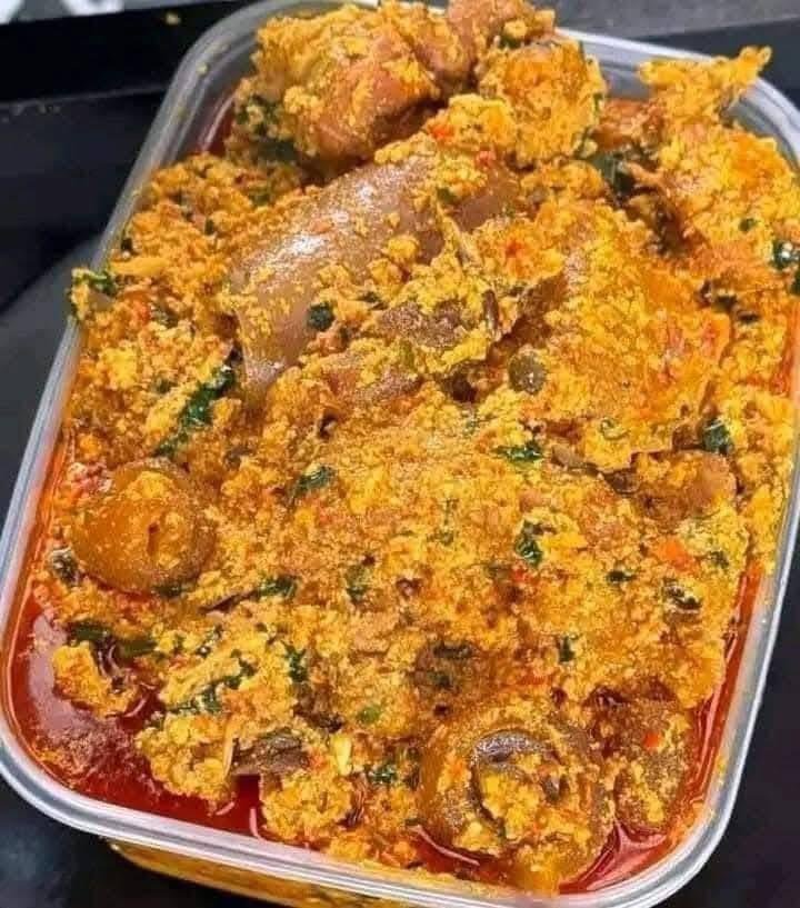 Egusi will pando or semo