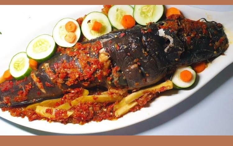 Grilled catfish