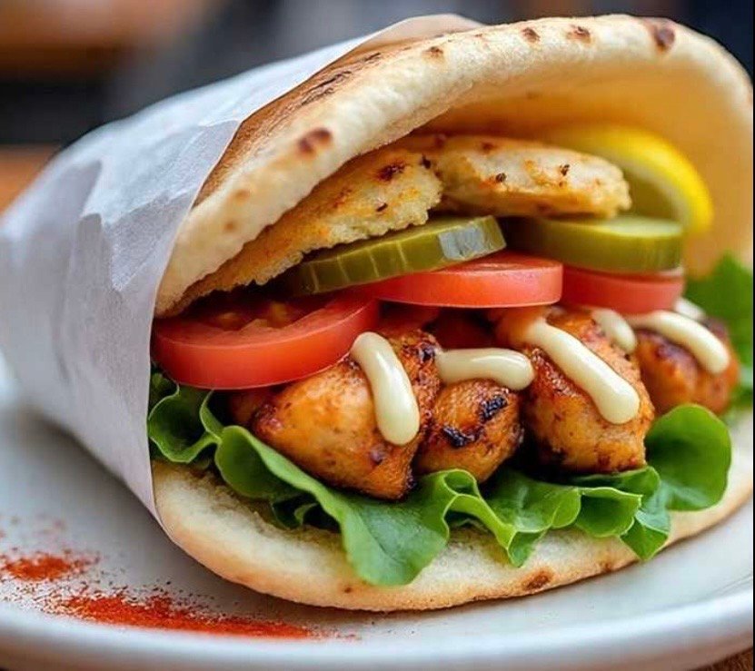 Chicken shawarma Sandwich