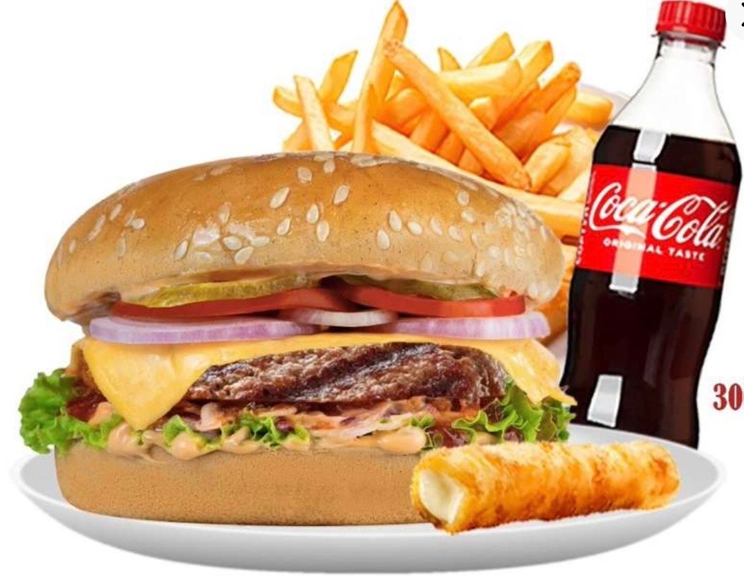 Classic Beef Burger meal